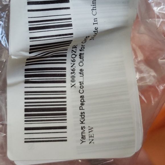 Kids Orange and Red Halloween Costume Dress - Picture 5 of 14